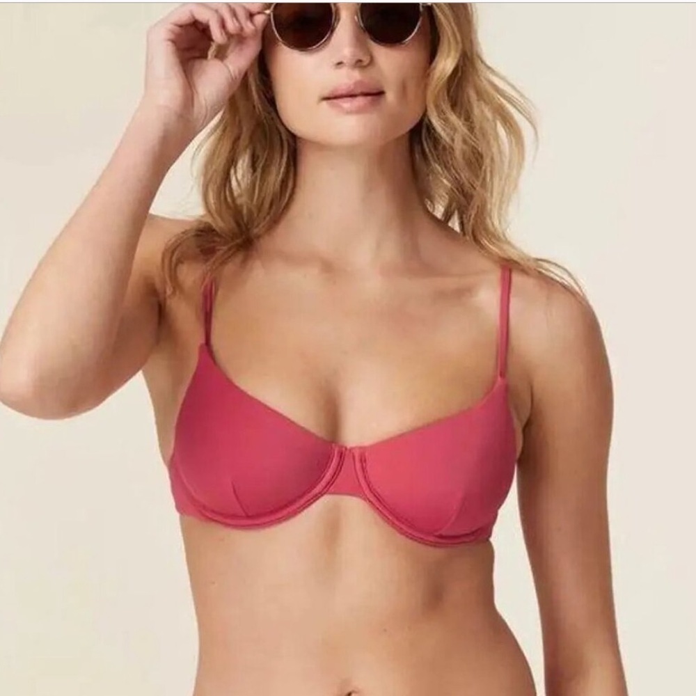 Andie Swim The Bermuda Bikini Top Rosetta XS